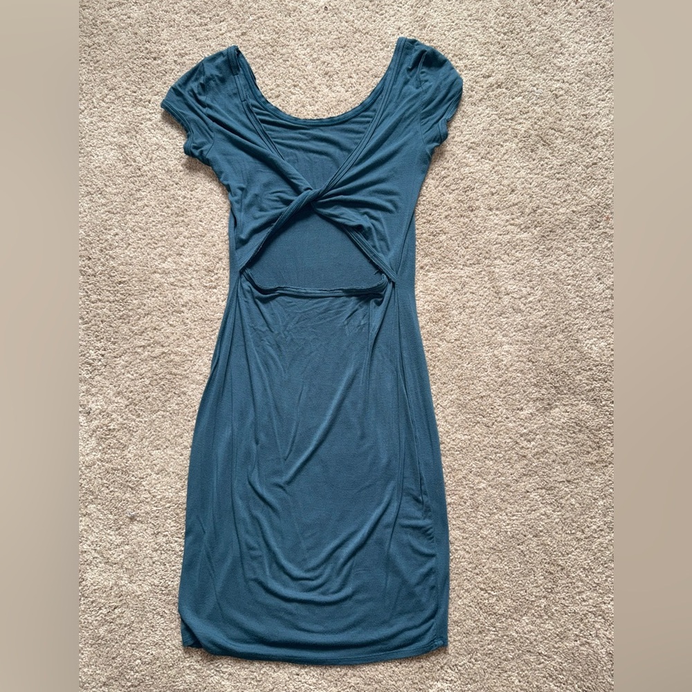 Teal Bodycon Dress